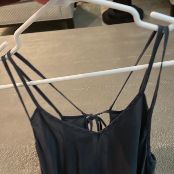 Mason silk navy blouse size 2 - Picture 6 of 8